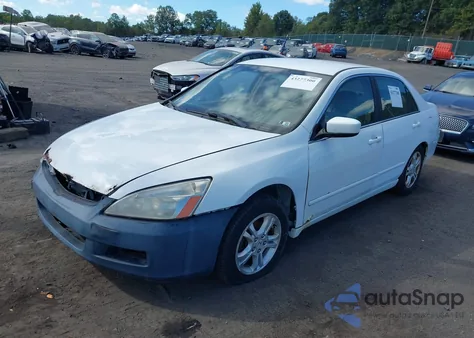 2007 Honda Accord 2.4 Se из США, поврежденный, VIN 1HGCM56347A020760